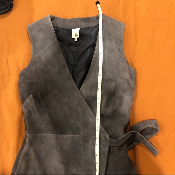 Iris & Ink Suede Leather Dress US4 - Picture 8 of 11